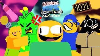 Roblox Peons  Regretevator Animatics [upl. by Alhahs]