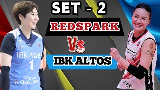 RED SPARK VS IBK ALTOS 30 OKTOBER 2024 volleyball bolavoli [upl. by Ahseikram]