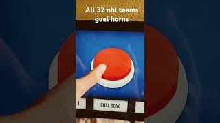 All goal horns in the nhl [upl. by Pasho819]