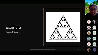 2022CGI Chapter 3b  OpenGL Programming Sierpinski Gasket [upl. by Euqnomod]