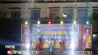 PURON BOJOR  CHAKMA LADIES DANCE PERFORMANCE  CELEBRATING FOR TCSA 13th FRESHERS MEET  2K24 [upl. by Trakas]