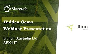 Lithium Australia ASXLIT  Webinar Presentation [upl. by Niamor]