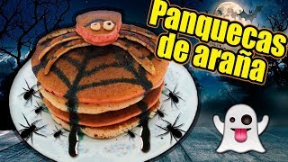 PANQUECAS ESPONJOSAS PARA HALLOWEEN RECETA FACIL Y DELICIOSA SCARLETTMIAU [upl. by Rj]