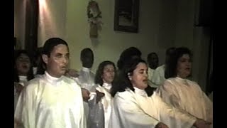 VAMOS SIM CRUCIFICAR com letra  CANTATA DEUS O MUNDO AMOU 1996 [upl. by Aihpled136]