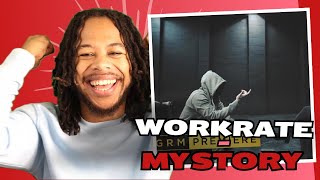 WorkRate  MY STORY INTRO Music Video  GRM Daily REACTION [upl. by Nollat59]