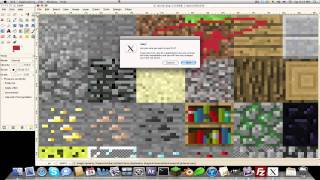 How to Make a Minecraft Texture Pack MAC HD [upl. by Artiek]