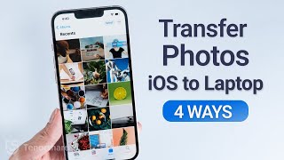 Top 4 Ways How to Transfer Photos From iPhone to Laptop  2023 [upl. by Vaclava]