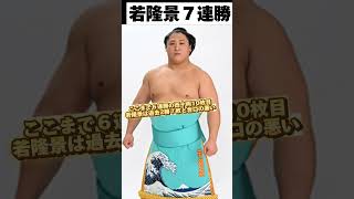 大相撲春場所７日目 若隆景無傷の７連勝 [upl. by Alane]