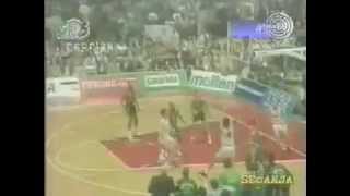 Partizan  Huventud 7170 Trojka Sase Djordjevica 20godina od osvajanja Euroleague 1992 [upl. by Conan879]