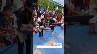 Rice Husking competition virelvideo travel nagaland [upl. by Maurizia]