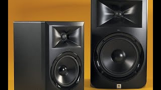 Review Monitores de Áudio Jbl Linha Lsr 305 308 mkii mki [upl. by Ientirb]