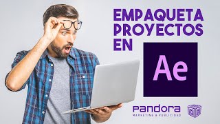 CÓMO EMPAQUETAR UN PROYECTO DE AFTER EFFECTS 2020 FÁCIL Y RÁPIDO [upl. by Lib331]