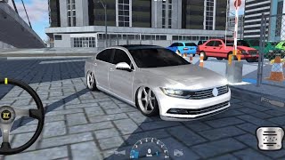 VW PASSAT B8 Rline City AUTOPARK DRİVİNG  GERÇEKÇİ ARABA SÜRÜŞ OYUNU  Car Parking 3D [upl. by Airet]