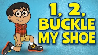 One Two Buckle My ShoeNursery RhymesKids RhymesEnglish RhymesKids SongsWatch and Learn [upl. by Mead660]