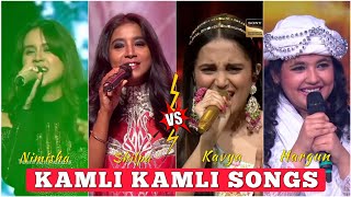 Kamli song Cover by Nimisha deb Shilpa rao  Kavya amp Hargun Cover Songs DDVCreation SHORTS [upl. by Akenit]