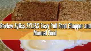 Review Zyliss ZYLISS Easy Pull Food Chopper and Manual Food Processor  Vegetable Slicer and Dicer [upl. by Moyna740]