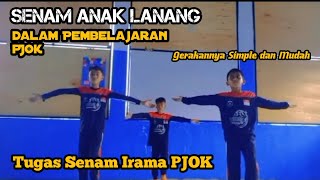 Senam Anak Lanang Tugas PJOK SD Gerak Ritmik [upl. by Bab949]