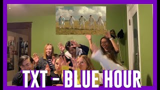 TXT 투모로우바이투게더  Blue Hour MV REACTION  AfterDark [upl. by Nai]