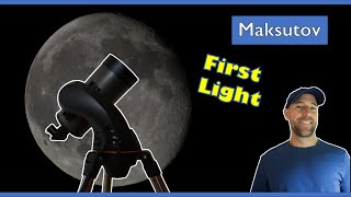 Celestron NexStar 127 SLT – FIRST LIGHT Tips amp Tricks Maksutov [upl. by Vtarj68]