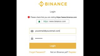 BINANCE Exchange RECUPERA la PASSWORD come richiedere la nuova password di Binance Sicurezza ITA [upl. by Rowney338]