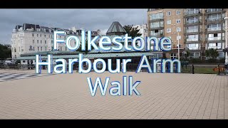 Folkestone Harbour Arm Walk [upl. by Janelle230]