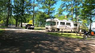 Reelfoot Lake State Park bike ride through the campground [upl. by Ahsiam]