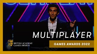 Josef Fares collects It Takes Twos a second win for Multiplayer  BAFTA Games Awards 2022 [upl. by Iilek]