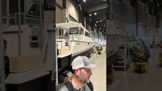 See the Unique Aspen Power Catamaran at Seattle Boat Show [upl. by Suh]