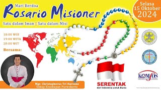 ROSARIO MISIONER Hari 15  Keuskupan Purwokerto  Rosario Misioner [upl. by Eneirda]