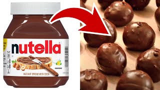 7 Easy No Bake Christmas Candy Recipes  Chocolate Nutella Truffles And More [upl. by Sucy849]