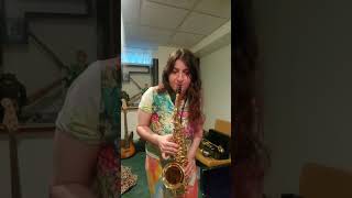 Alto sax improvisation [upl. by Airamahs]