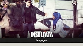 Come reagiscono gli italiani se insulti una ragazza col velo [upl. by Nolasba473]