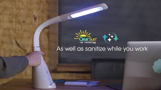 OttLite Purify  Sanitizing Lamp with Wireless Charging [upl. by Hoang231]