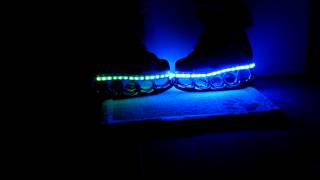 LED Schlittschuhe RGB Controller [upl. by Ahsimrac]