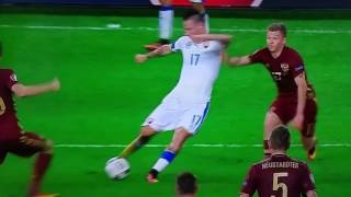 Hamsik goal vs Russia euro 2016 Slovakia v Russia [upl. by Dloreg875]