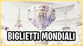 I biglietti per i MONDIALI di LEAGUE OF LEGENDS [upl. by Care]