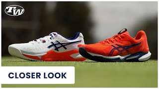 Were down under at Tennis Only amp compare the Asics Gel Resolution vs Solution Speed tennis shoes [upl. by Stanleigh]