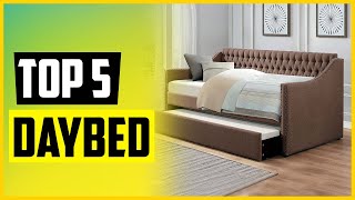 TOP 5 Best Daybed with Pop up Trundles – Top Picks 2022 Reviews [upl. by Lenard972]