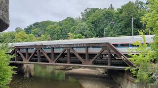 Amtrak Borealis  Wauwatosa Wisconsin [upl. by Sherl]