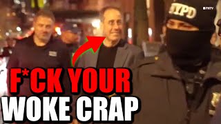 Watch Jerry Seinfeld Get ATTACKED By WOKE MOB After DESTROYING Their Insanity [upl. by Ajssatan]