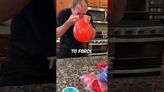 Most Balloons Inflated by Nose in 3 Minutes  World Record fyp [upl. by Howlyn]