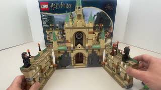 Lego Harry Potter Battle of Hogwarts 76415 Review Cool Mini figures nice build good fun [upl. by Ynattirb]