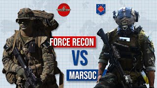 Force Recon vs MARSOC Raiders  What’s the difference [upl. by Nyllek]