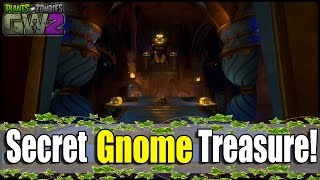 Plants vs Zombies GW2 Secret Room 11 Treasure Chests 600000 Coins amp More Gnome Puzzle Room [upl. by Samala]