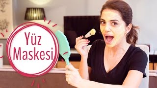 Renk Açıcı İz Giderici Yüz Maskesi  İrem Güzey [upl. by Moraj]