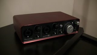 Focusrite Scarlett 2i2 USB Audio Interface Review [upl. by Svensen]