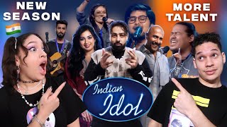 These Auditions are IMPRESSIVE Waleska amp Efra React to Indian Idol Season 15 Auditions [upl. by Namwob798]