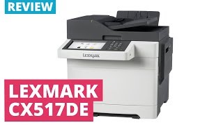 Printerland Review Lexmark CX517de A4 Colour Multifunction Laser Printer [upl. by Jarrid278]