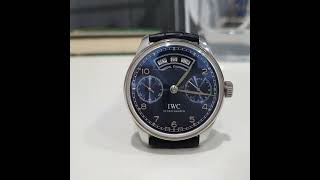 iwc portugieser annual calendar [upl. by Noicpecnoc]