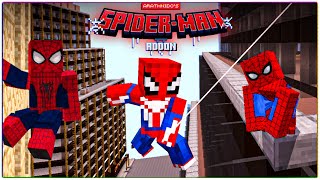 Most Realistic SpiderMan Addon For Minecraft PEBE 120  Creator  ArathNido [upl. by Schargel551]